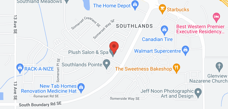 map of 121617 4979 Southlands Drive SE